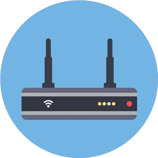 Free Wifi Router Icon Of Rounded Style Available In Svg Portable Png Wifi Access Point Icon