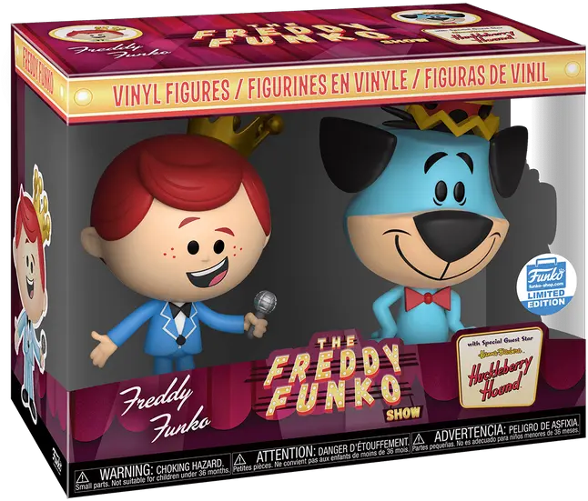 Freddy Funko And Huckleberry Hound 2 Pack Funko Pop Whatnot Happy Png Freddy Icon