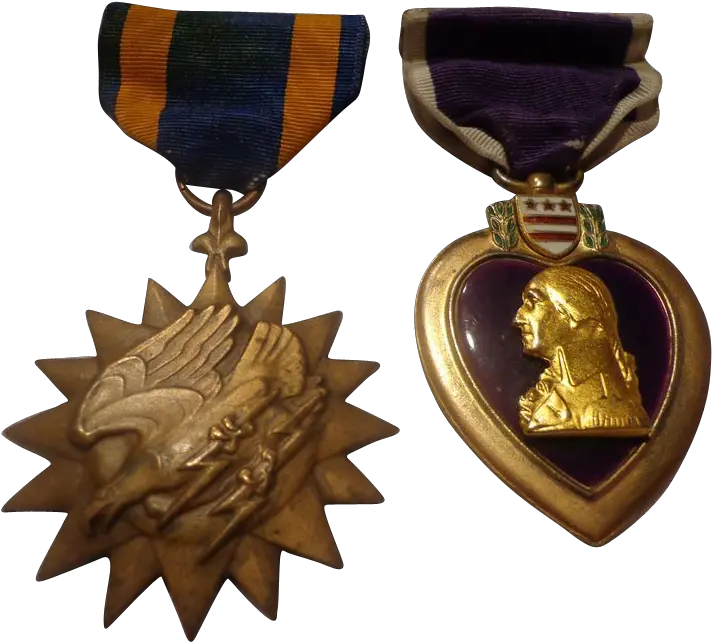 Wwii Medals Navy Marine Corps Pilot Cost Of Poverty Experience Png Purple Heart Medal Png
