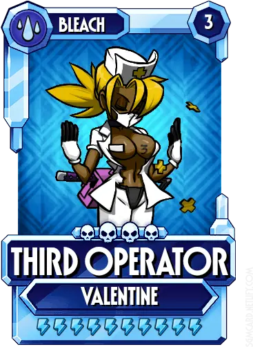 Hereu0027s Valentine With A Tia Harribel From Bleach Palette Valentine Skullgirls And Akali Png Valentine Skullgirls Icon