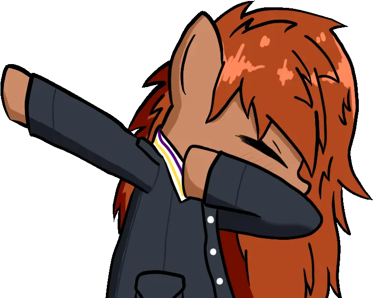 1882509 Artistyamsmos Dab Earth Pony Eyes Closed Fictional Character Png Dab Transparent Background