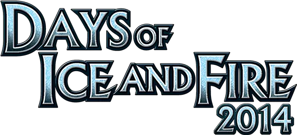 Days Of Ice And Fire 2014 Horizontal Png Fire And Ice Logo