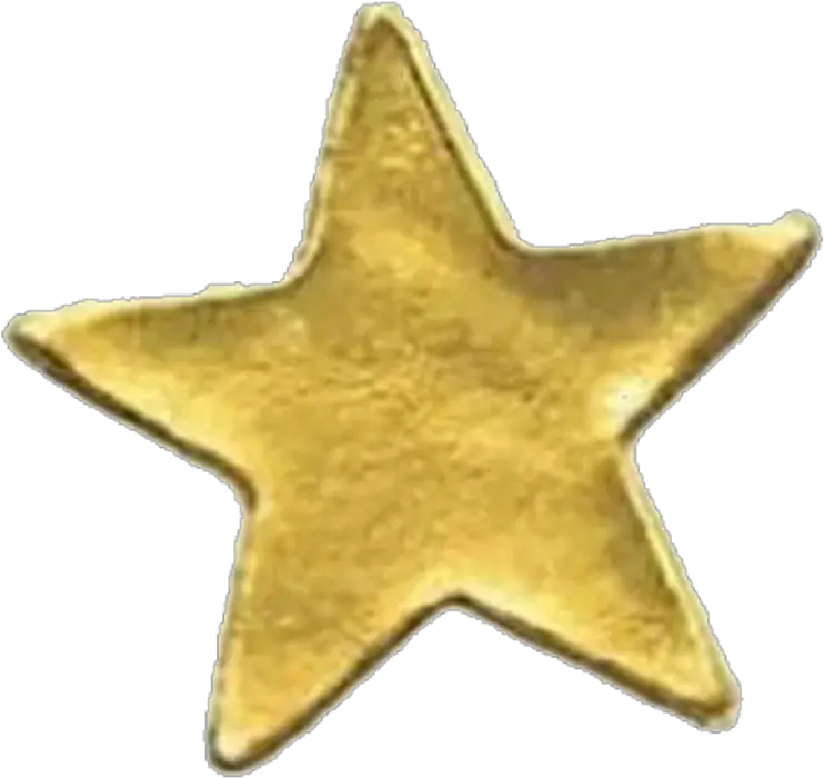 Download Gold Star Sticker Png Stars Overlay Png