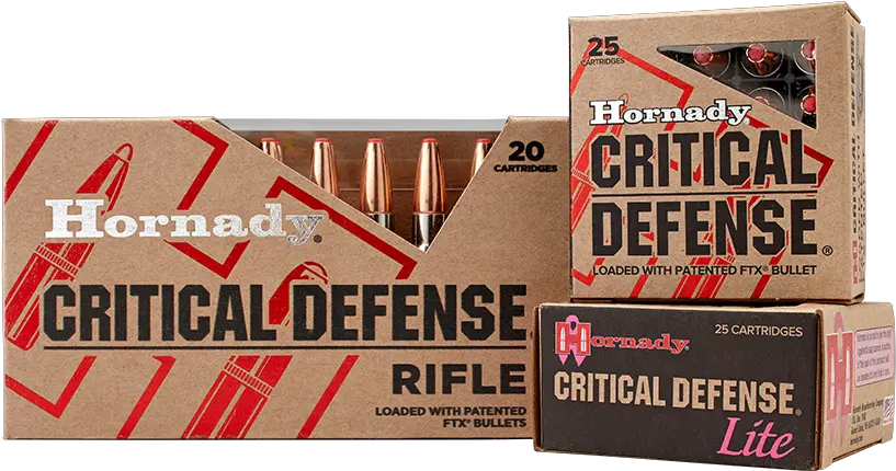 Critical Defense Hornady Manufacturing Inc Hornady 22lr Critical Defense Png Bullet Shells Png