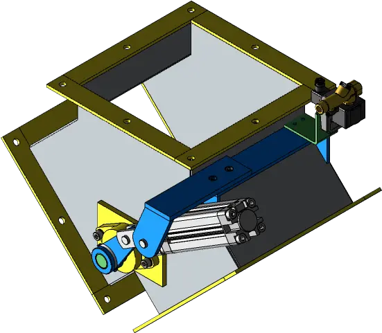 Válvula Desviadora Atuada Wam Dva 250 3d Cad Model Library Clip Art Png Dva Png