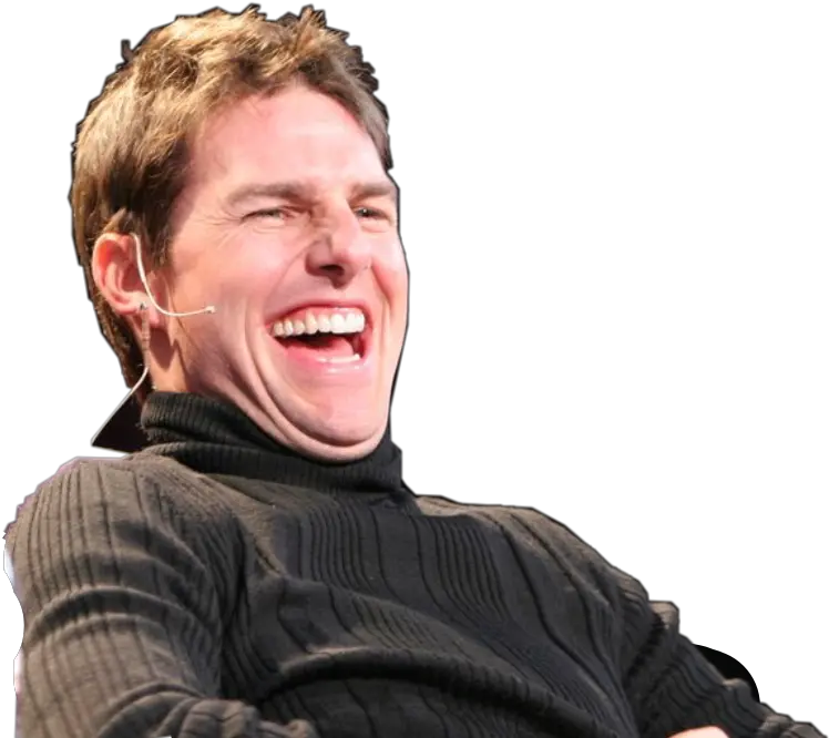 Download Tomcruise Laugh Laughing Freetoedit Twenty One Tom Cruise Laughing Png Laughing Png