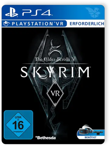 How To Get Skyrim Vr Ps4 Open Up A Box Cover Png Skyrim Logo Png