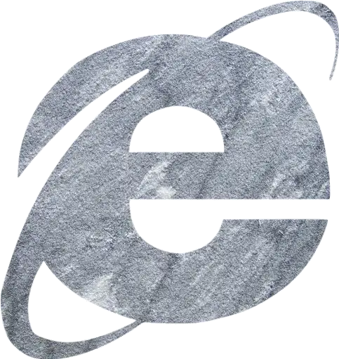 Gray Sandstone Internet Explorer Icon Free Gray Sandstone Internet Explorer Logo 1997 Png Internet Explorer Icon