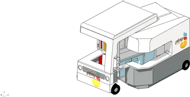 Ice Cream Truck Ny Architecture Work Commercial Vehicle Png Ice Cream Truck Png