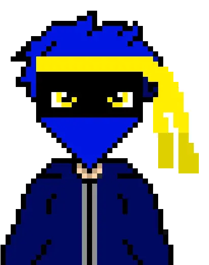 Ninja Fortnite Sharingan Normal Pixel Art Png Ninja Fortnite Png