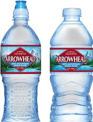 Bottled Water Arrowhead Brand Mountain Spring Arrowhead Spring Water Png Water Bottles Png png