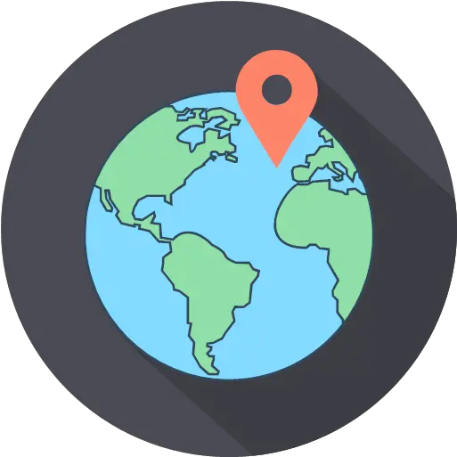 Globe Location World Icon Png Earth