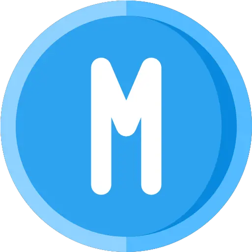 Letter M Icono De Una M Png Letter M Png