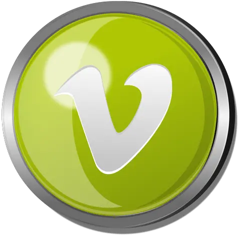 Vimeo Round Metal Button Transparent Png U0026 Svg Vector File Emblem Like Button Transparent Background