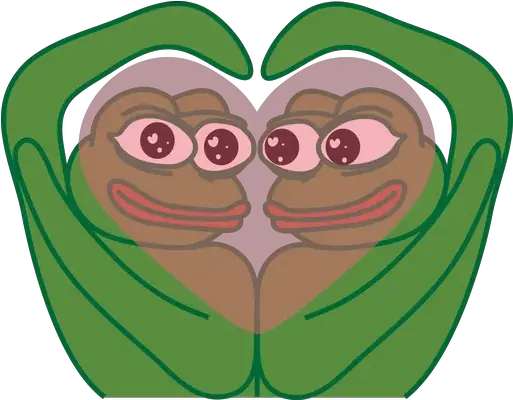 Pepe Love Whatsapp Stickers Stickers Cloud Stickers Transparent Pepe Heart Png Pepe Transparent