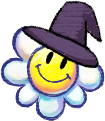 Confused Emoji Yoshi Island Flower Hd Png Download Island Smiley Flower Confused Emoji Png