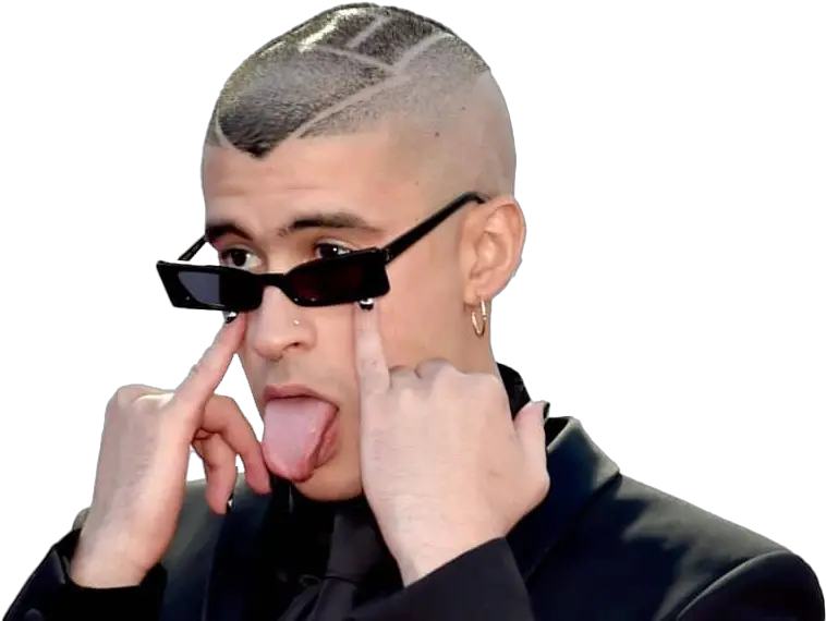 Singer Bad Bunny Free Png Image Stickers Bad Bunny Png Bad Bunny Png