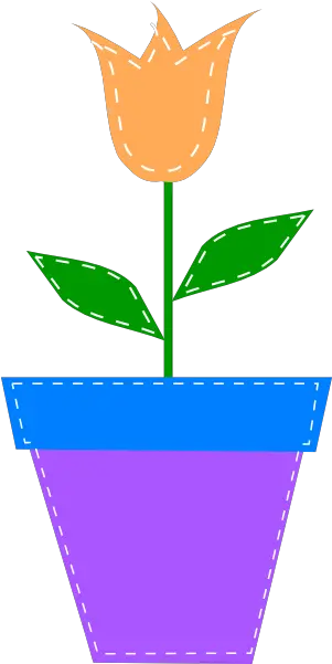Download Spring Clipart Png For Web Image With No Tulip Flower Pot Clipart Spring Clipart Png