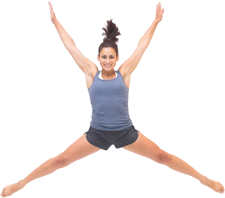 Woman Jumping Transparent U0026 Png Clipart Free Download Ywd Physical Fitness Jump Png