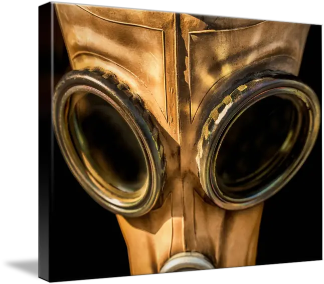 Old Leather Gas Mask By Phil Cardamone Gas Mask Png Gas Mask Transparent Background
