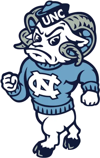 North Carolina Tar Heels Basketball Mascot North Carolina University Png Unc Basketball Logos