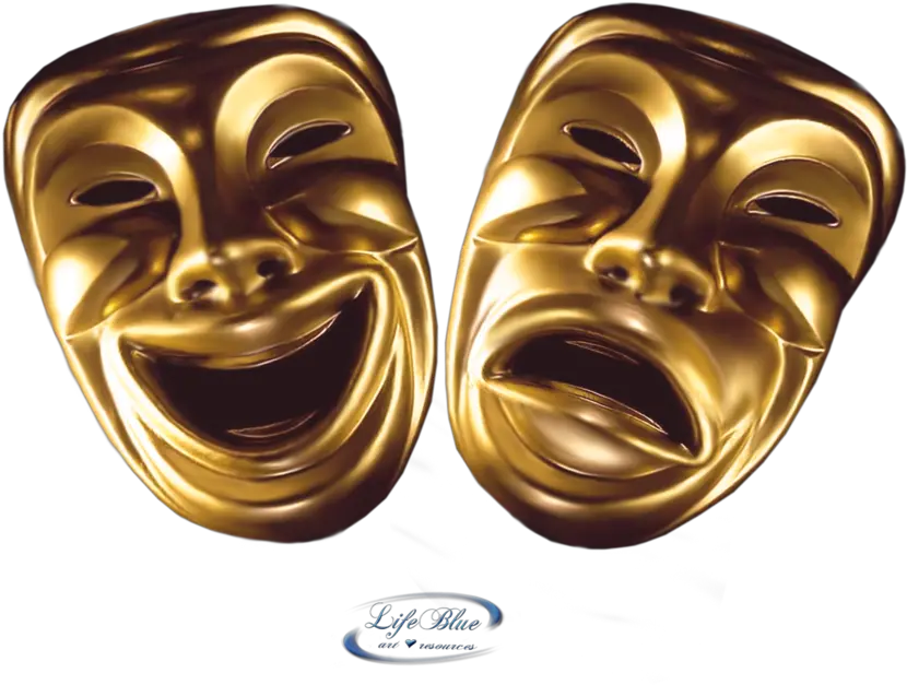 Comedy Tragedy Masks Png 1 Image Comedy And Tragedy Masks Png Drama Masks Png