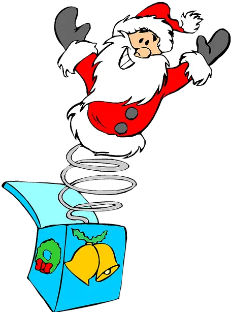 Christmas Holiday Clip Art Jack In The Box Santa Clipart Jack In The Box Png Jack In The Box Png