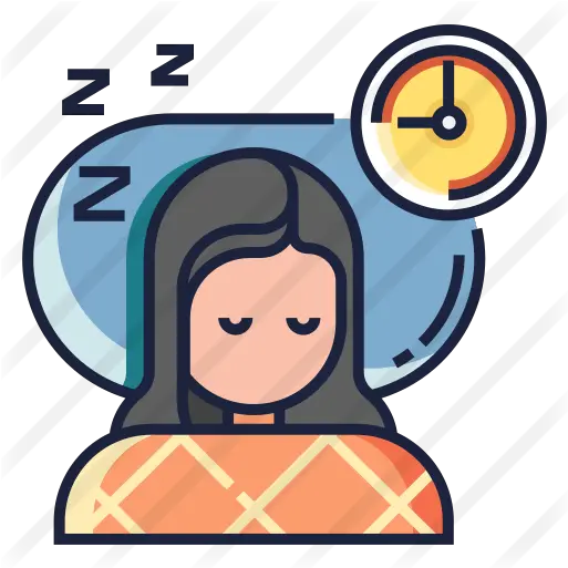 Sleep Healthy Lifestyle Sleeping Well Png Sleep Icon Png