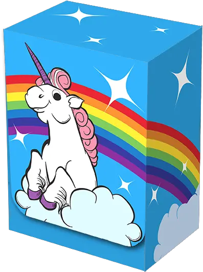 Legion Deck Box Rainbow Unicorn Mtg Unicorn Deck Box Png Rainbow Unicorn Png