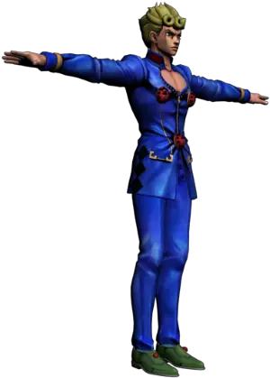 Giorno T Pose Team Fortress 2 Sprays Giorno Giovanna T Pose Png Cmonbruh Png