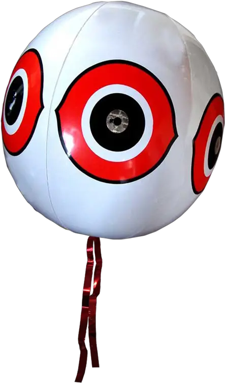 Download Hd Whites 60cm X Scare Birds Googly Eyes Bird Repellent Predator Eyes Balloons Png Googly Eyes Transparent Background
