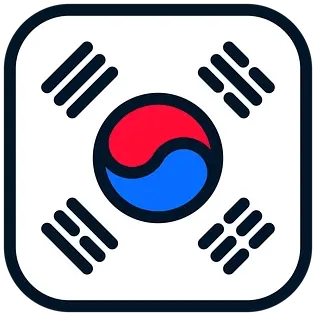 South Korea Icon Free Image On Pixabay Korean Flag Icon Png South Korea Flag Png