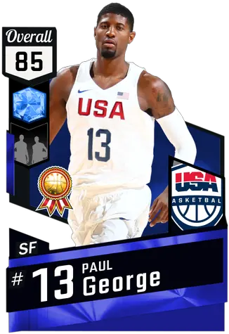 Paul George Chris Bosh Nba 2k17 Png Paul George Png