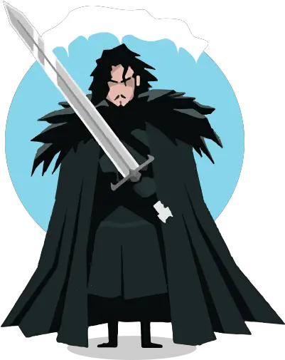 John Snow Stay True To The Purpose Game Of Thrones Jerry Liu Png John Snow Png