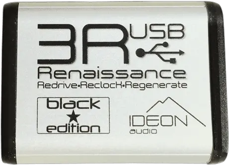 3r Usb Renaissance Mk2 Black Star U2013 Ideonaudio Portable Png Black Star Transparent