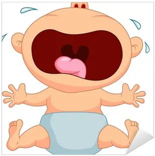 Baby Boy Crying Sticker U2022 Pixers We Live To Change Baby Throwing Tantrums Cartoon Png Baby Crying Png png
