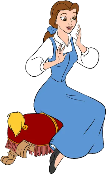 Beauty And The Beast Group Clip Art 2 Disney Galore Png