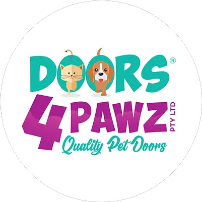 Quality U0026 Safe Cat Dog And Pet Doors Perth Western Australia Label Png Pet Logo