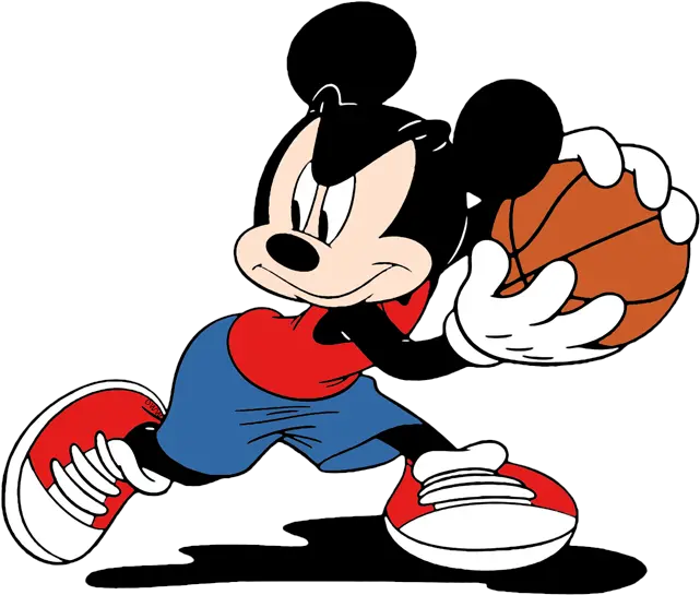 Mickey Mouse Clipart Png Mickey Mouse Basketball Coloring Pages Mickey Mouse Png Images