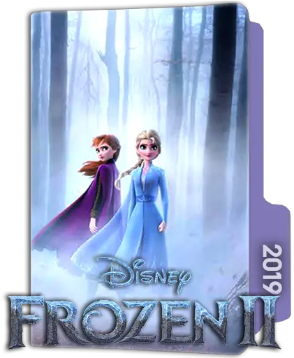 Frozen 2 Folder Icon Designbust Frozen 2 Icon Folder Png Frozen 2 Logo Png