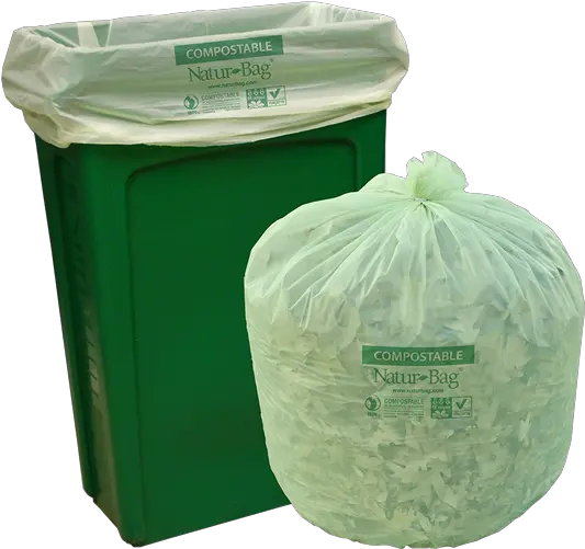 Compostable Bags Liners And More Natur Bag 100 Garbage Bags Biodegradable Png Trash Bag Png