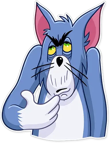 Tom And Jerry Telegram Sticker Tom Tom Y Jerry Stickers Whatsaap Png Tom And Jerry Transparent