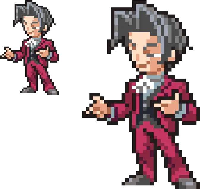 Phoenixwrightaceattorney Hashtag Fictional Character Png Miles Edgeworth Icon