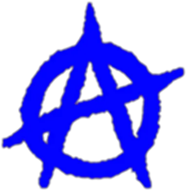 Blue Anarchy Symbol Playboi Carti Anarchy Symbol Png Anarchy Symbol Png