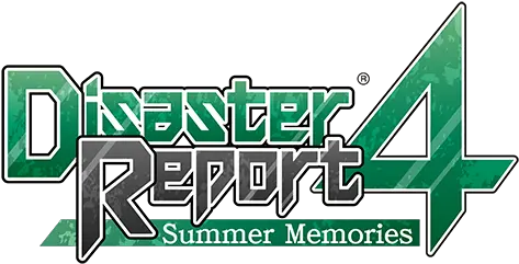 Summer Memories Disaster Report 4 Title Png Playstation 4 Logo