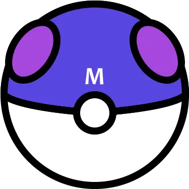Transparent Pokemon Master Ball Png