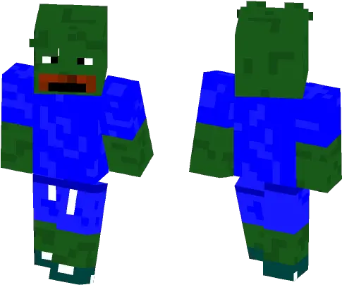 Download Pepe The Frog Meme Minecraft Skin For Free Blade Minecraft Skin Png Pepe The Frog Png