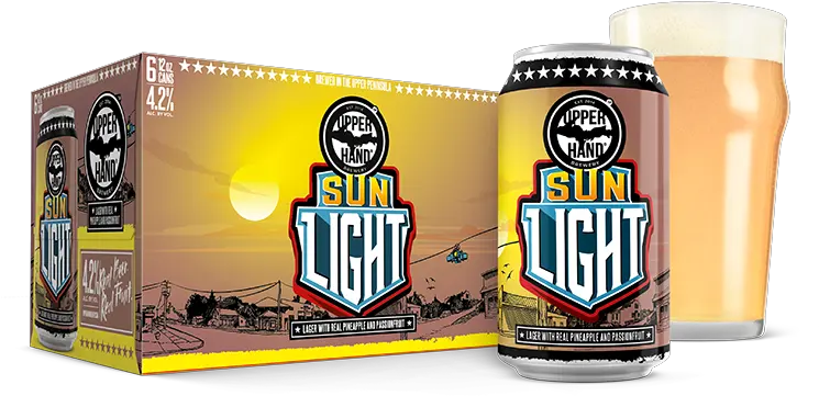 Sun Light Upper Hand Brewery Upper Hand Brewery Png Sun Light Png