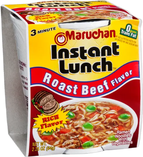 Lunch Roast Beef Flavor Ramen Noodles Ramen Noodles In A Cup Png Ramen Noodles Png