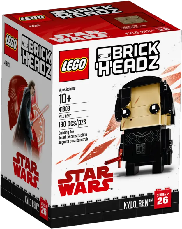 41603 Kylo Ren Lego Brickheadz Star Wars 41603 Png Lego Jack Sparrow Icon